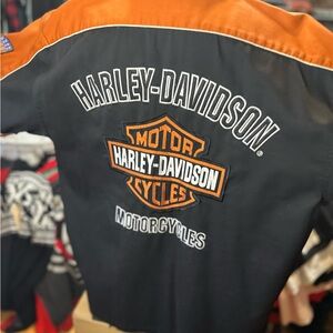 Vintage Harley Davidson Button Down Shirt